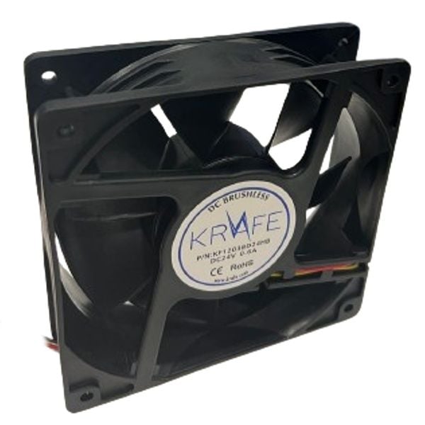Krafe 120x120x38 24VDC 3 Kablolu Fan