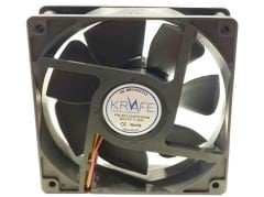 120x120x25 Krafe 24V DC 3 Kablolu Rulmanlı Fan