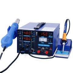 Sunline 853D 3A Güç Kaynaklı Lehimleme ve Lehim Söküm İstasyonu