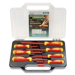 Proskit SD-8012 7 Parça VDE Yalıtımlı Tornavida Seti