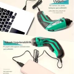 Proskit PT-1362U 3.6V Li-Ion USB Kablosuz Şarjlı Tornavida