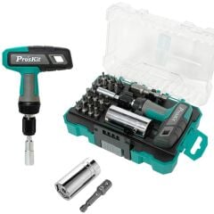 Proskit SD-2325 25 Parça T-Saplı Cırcır Anahtar Seti