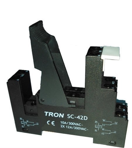 SC-42D 8 Pin Ray Montaj Uzun Tip Röle Soketi