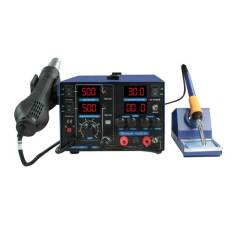 Sunline 853D 5A Sıcak Hava Üfleme-Isı Kontrollu Lehimleme-30V 5A Güç Kaynağı