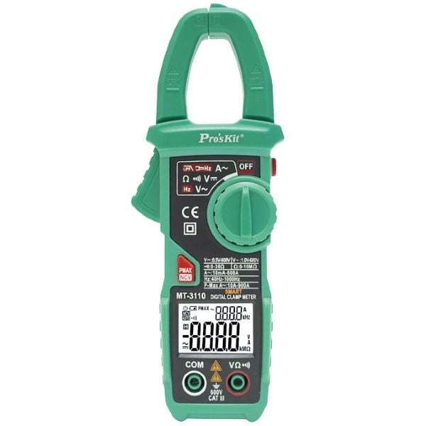 Proskit MT-3110 600A AC Akıllı Pensampermetre | 1.996,80 TL