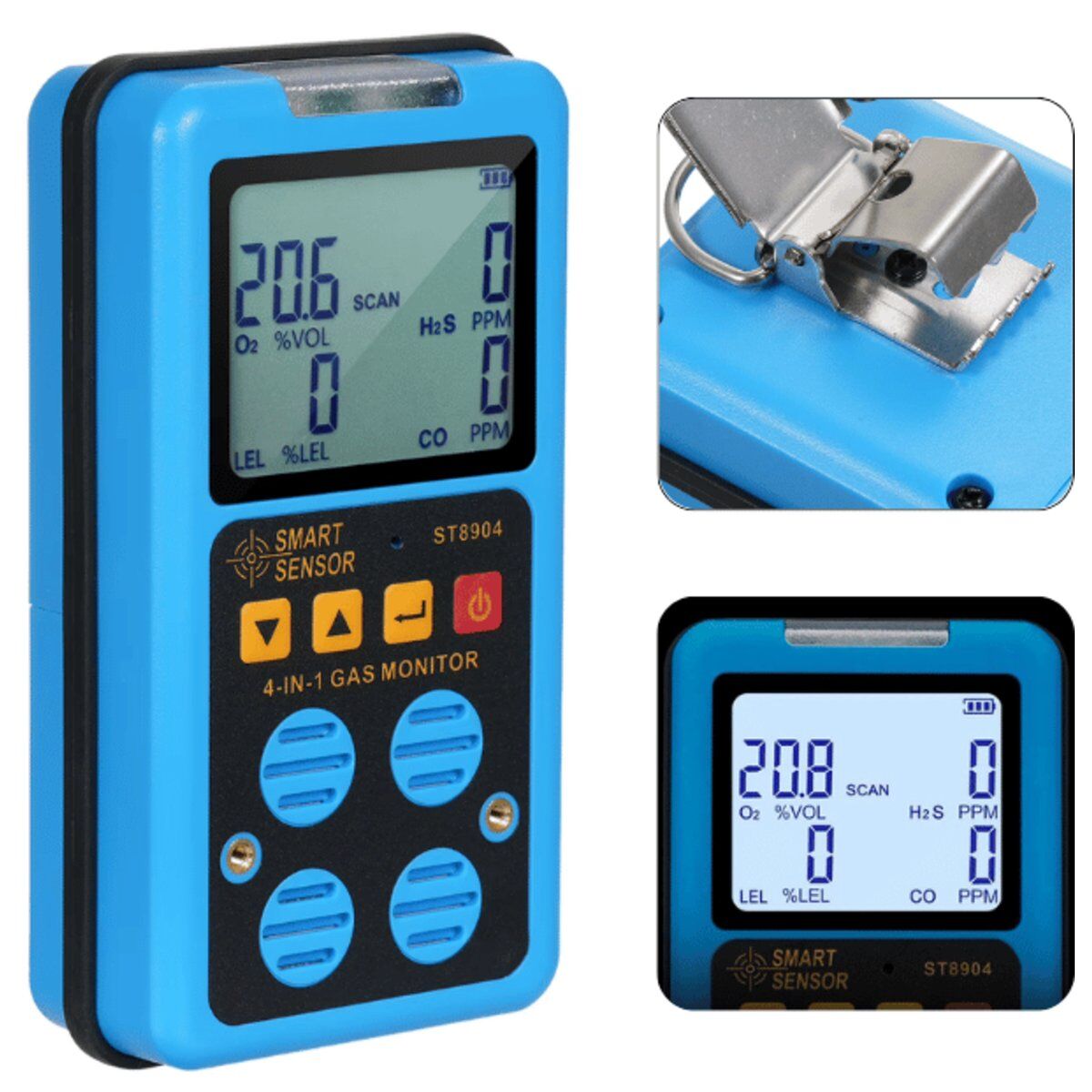 Smart Sensor ST8904 Çoklu Gaz Ölçüm Cihazı