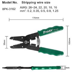 Proskit 8PK-3162 Hassas Kablo Soyucu