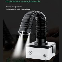 Tbk 638 Mini Masa Üstü Duman Emici