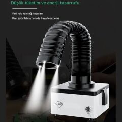 Tbk 638 Mini Masa Üstü Duman Emici