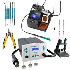 Profesyonel Cep Telefonu ve Elektronik Tamir Seti | JBC CD-2SQF ve Quick 861DW