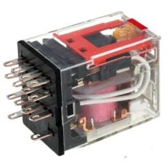 Omron MY4IN 12V DC 6A 4 Kontak Ledli Röle