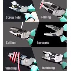 Proskit 1PK-051DS Elektrikçi Pense 210mm