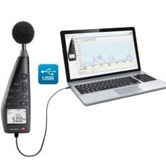 Testo 816-1 Ses Seviyesi Ölçüm ve Kayıt Cihazı Desibelmetre