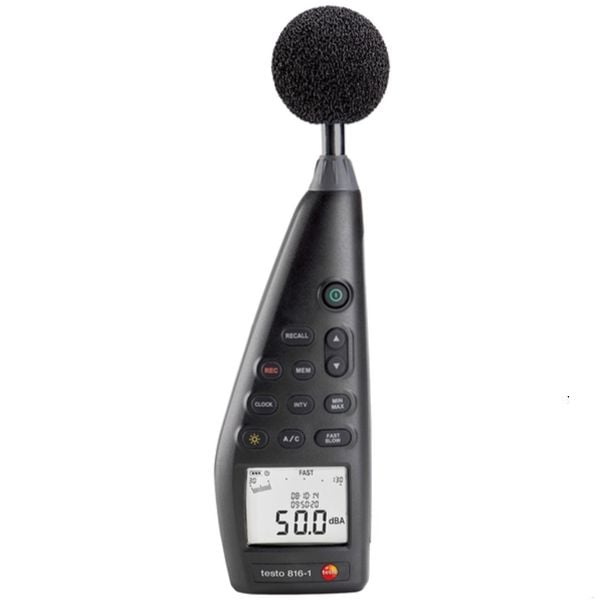 Testo 816-1 Ses Seviyesi Ölçüm ve Kayıt Cihazı Desibelmetre