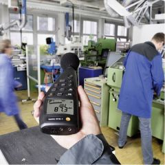 Testo 816-1 Ses Seviyesi Ölçüm ve Kayıt Cihazı Desibelmetre