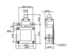 CNTD CSA-001 Metal Limit Switch