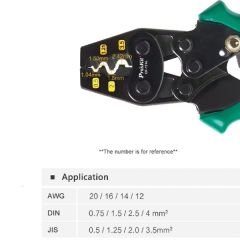 Proskit CP-151A Terminal Pabuç Sıkma Pensesi