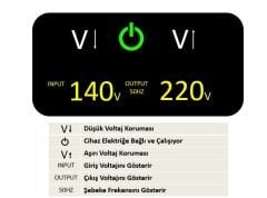 Mervesan MTR-1000 Kombi Voltaj Regülatörü
