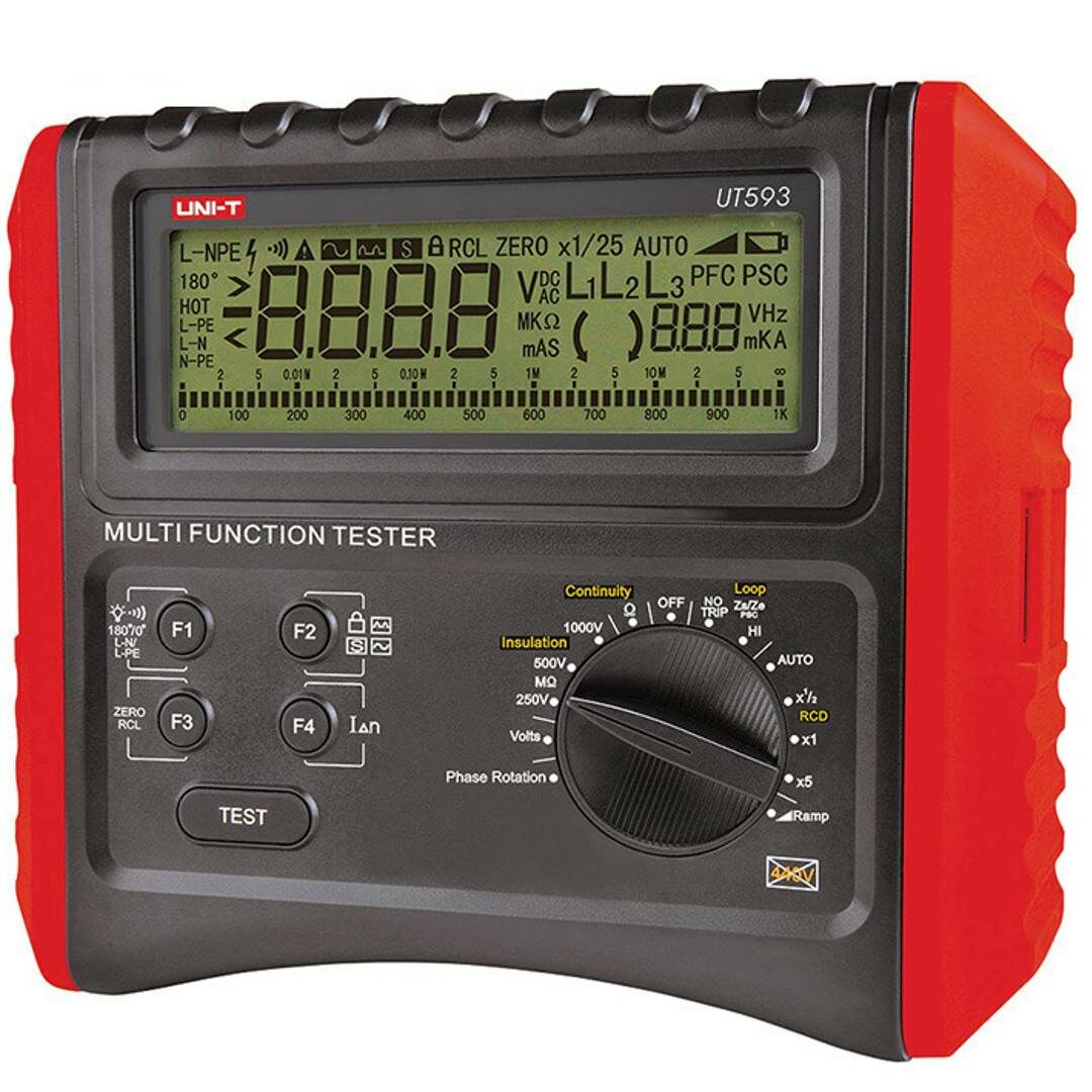 Unit UT593 Çok Fonksiyonlu Elektrik Tesisat Test Cihazı