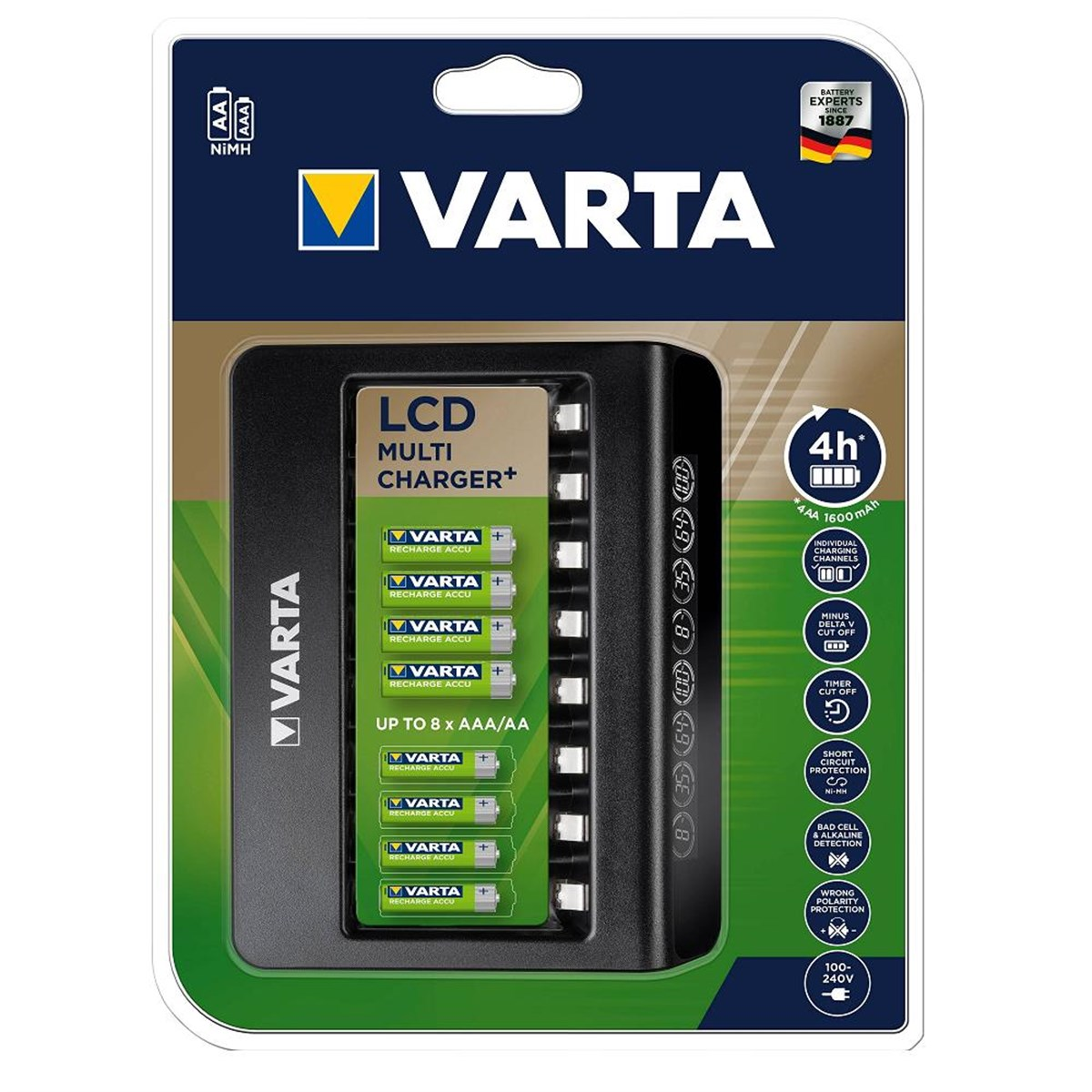 Varta 57681 Lcd 8 Slot AA - AAA Pil Şarj Cihazı