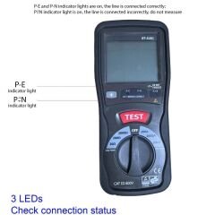 CEM DT-5301 Kazıksız (Prizden) Topraklama Direnci Ölçer