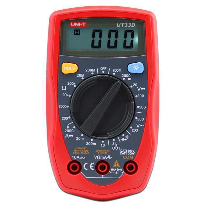 UNI-T UT 33D Dijital Multimetre