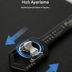 Proskit HW-316 Çok Fonksiyonlu Ayarlanabilir Altıgen Anahtar