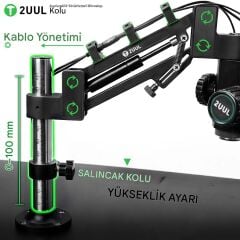 2UUL MS71 Ayarlanabilir Mikroskop Standı