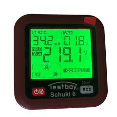 Testboy Testavit Schuki 6 LCD Priz Test Cihazı