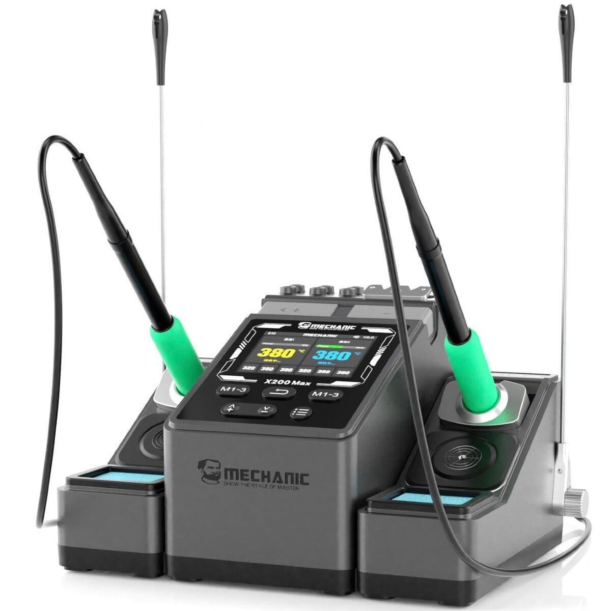 Mechanic X200 Max C210 Çift Kollu Havya İstasyonu