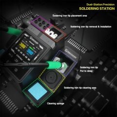 Mechanic X200 Max C210 Çift Kollu Havya İstasyonu