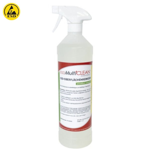 Antistatik ESD Yüzey Temizleyici Sprey 1Lt