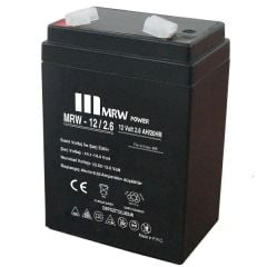 Mrw Power 12V 2.6AH Bakımsız Kuru Akü