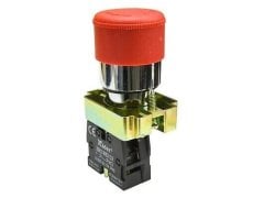 Xb2-Bs442 Metal Kalıcı Çevirmeli 30mm Acil Stop Butonu