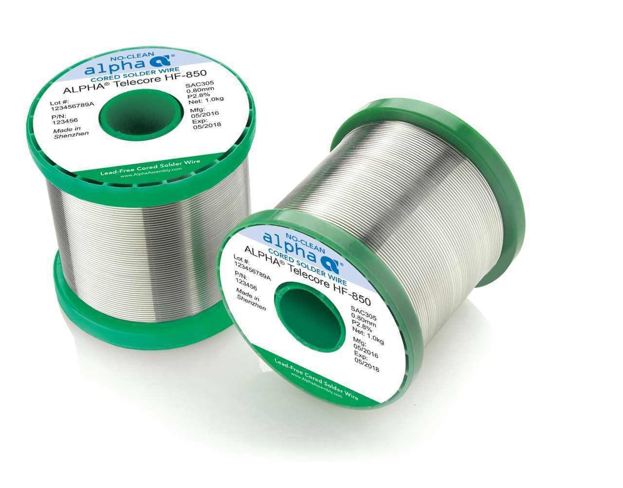 Alpha HF-850 Kurşunsuz Lehim Teli SnCX Plus 07 - 1.00MM