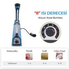 FS500 50cm Poşet Yapıştırma Makinası