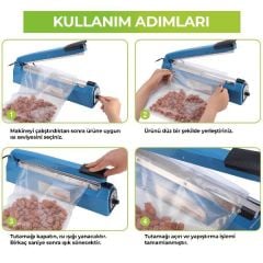 FS300 30cm Poşet Yapıştırma Makinası