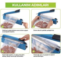 FS300 30cm Poşet Yapıştırma Makinası