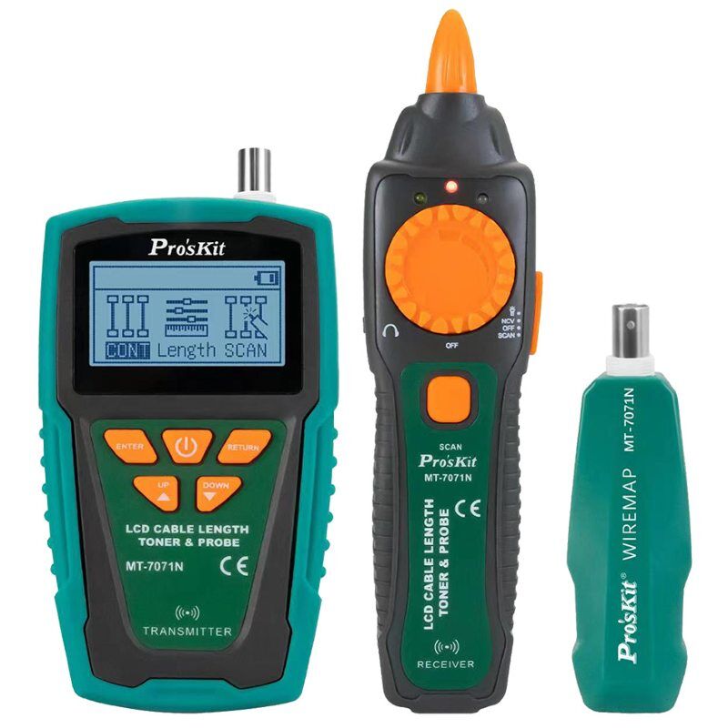 Proskit MT-7071 Kablo Mesafe Toner ve Prob Kit Seti | 11.326,39 TL