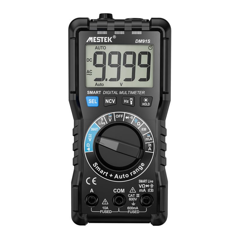 Mestek DM91S Akıllı+Otomatik Dijital Multimetre