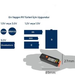 Tfa 98.1126.01 Pil Doluluk Ölçüm Cihazı