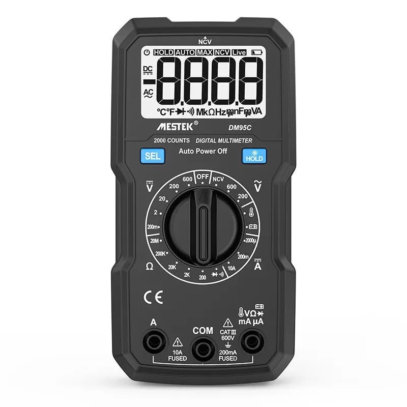 Mestek DM95C Manuel Dijital Multimetre