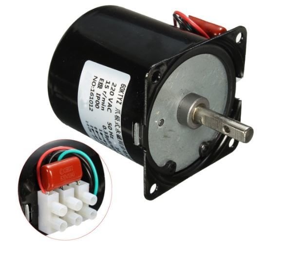 15 RPM 14W AC Senkron Motor 60KTYZ