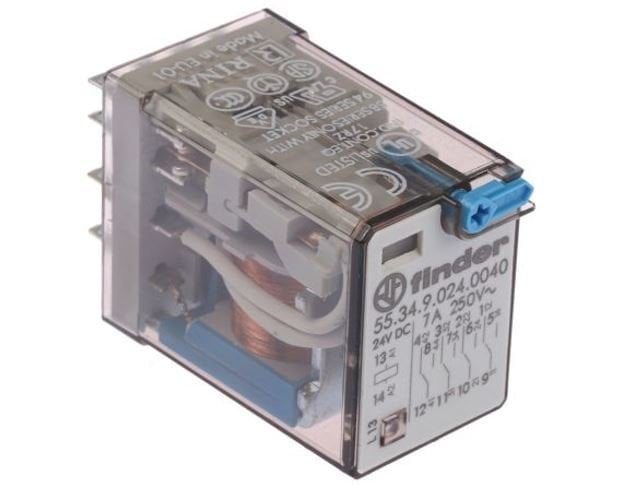55.34.9.024.0040 Serisi 24V Dc Finder Röle