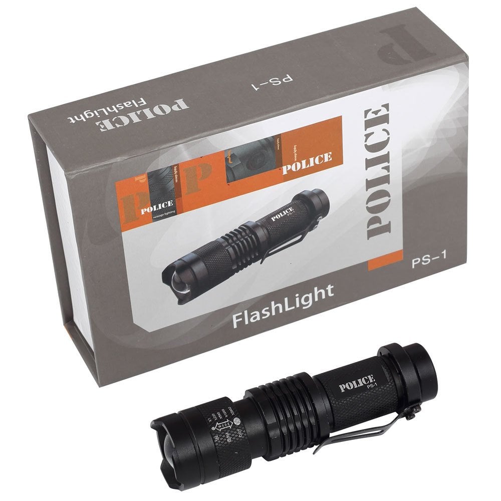 Police Ps-1 Cree Led Zoomlu El Feneri Şarjlı