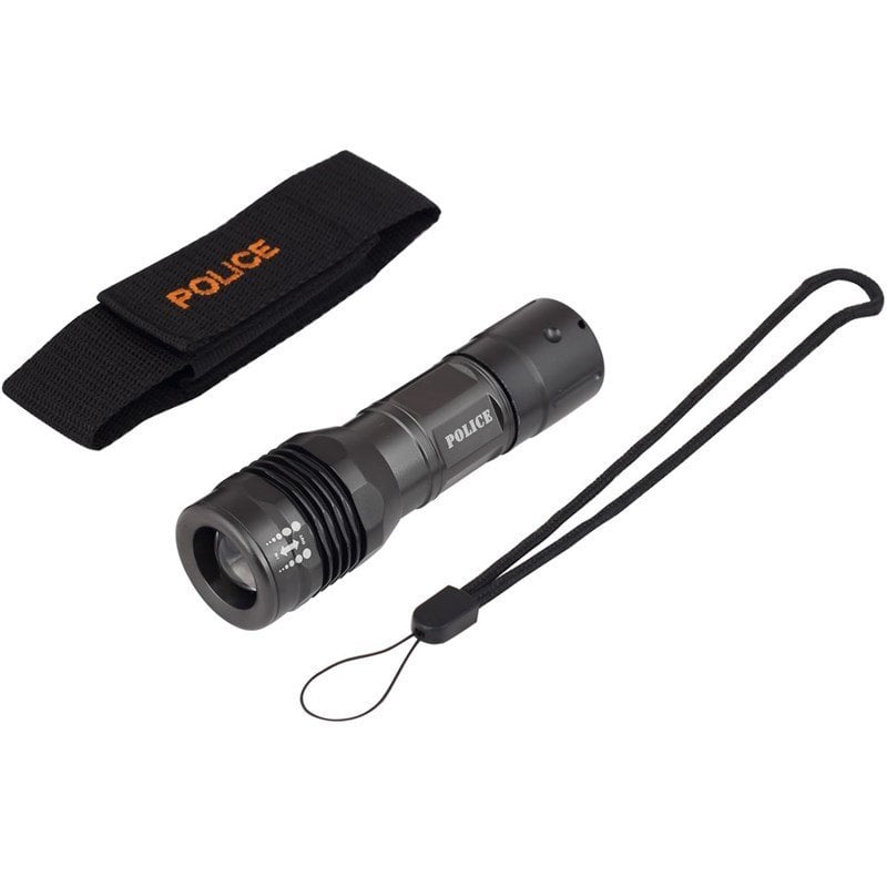 Police PC-17 Ledli El Feneri Flash + Zoom