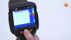 Testo 872 Termal Kamera Sıcaklık ve Su Kaçağı Tespit Cihazı