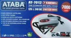 ATABA AT-7012 12-24V 7000Ah TAM OTO.AKÜ ŞARJ CİHAZI