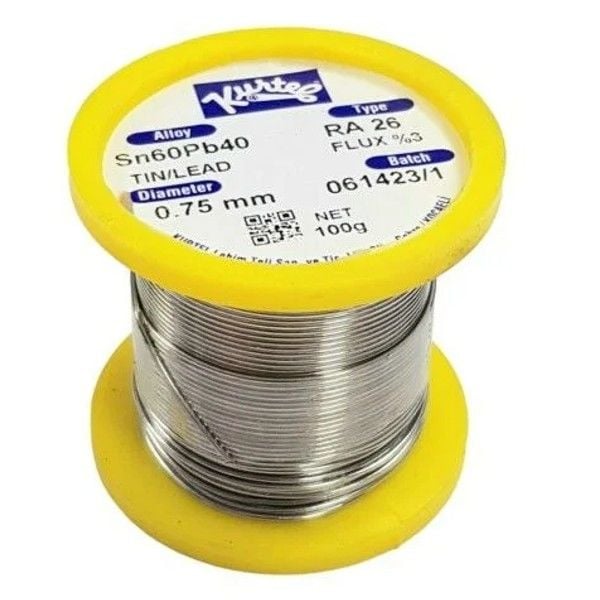 Kurtel 60/40 0.75mm 100g Lehim Teli