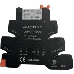 Schrack V23092-A1060-A301 60V DC 6A Slim Röle ve Soket